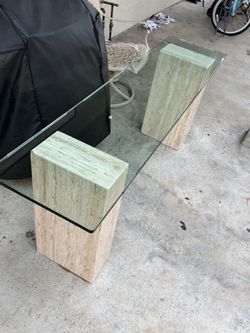 Glass table
