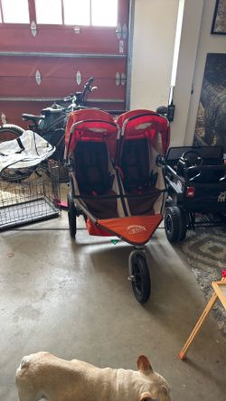 Bob double stroller