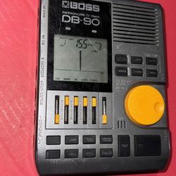 Boss DB-90 metronome Dr. Beat machine missing back stand and battery cover