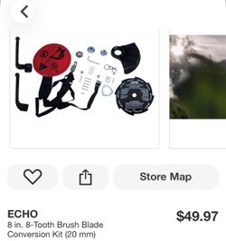 ECHO 8 in. 8-Tooth Brush Blade Conversion Kit (20 mm)