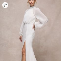 Lulus White Luxury Dress