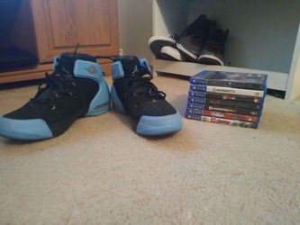 7 PS4 GAMES AND JORDANS SIZE 10.5 WILLING TO TRADE FOR PS3