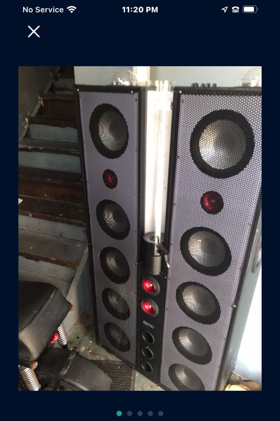 LED party Bluetooth speaker brand new