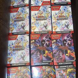 Pokémon booster bundles , Mega venusaur, Figurine Prismatic 2025 Sleeves 