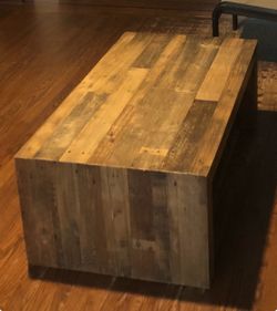Restoration Hardware wood table $125