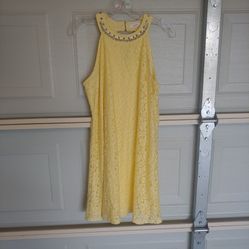 Candie's Yellow Dress