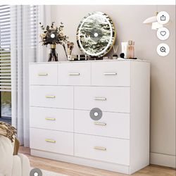 White Chest of Drawers Dresser
