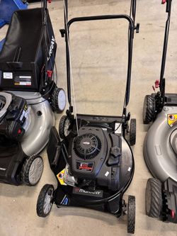 Murray 20 in. 125 cc Briggs & Stratton Walk Behind Gas Push Lawn Mower with 4 Wheel Height Adjustment and Prime 'N Pull Start