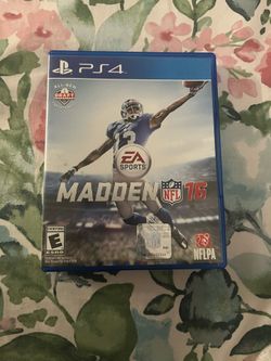 PS4 MADDEN NFL 16