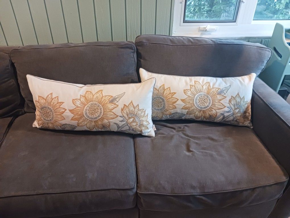 Sunflower Throw Pillows