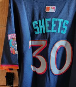 San Diego Padres City Connect 2.0  Gavin Sheets XL Jersey