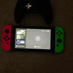 Neon Nintendo Switch Comes With Pre Installed Games