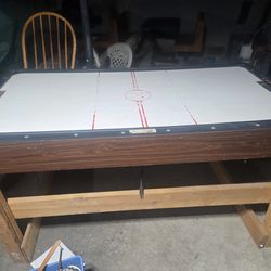 E&H PLASTICS INC Vinytage air hockey table