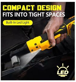 Cordless Electric Ratchet Wrench 3/8” – Open Box, 80% New (No Battery)