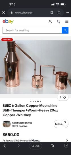 Copper still
