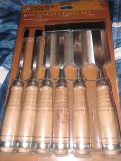 Set of wood chisels $20
