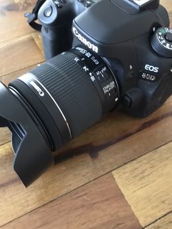 Canon 80D W/ 55 mm