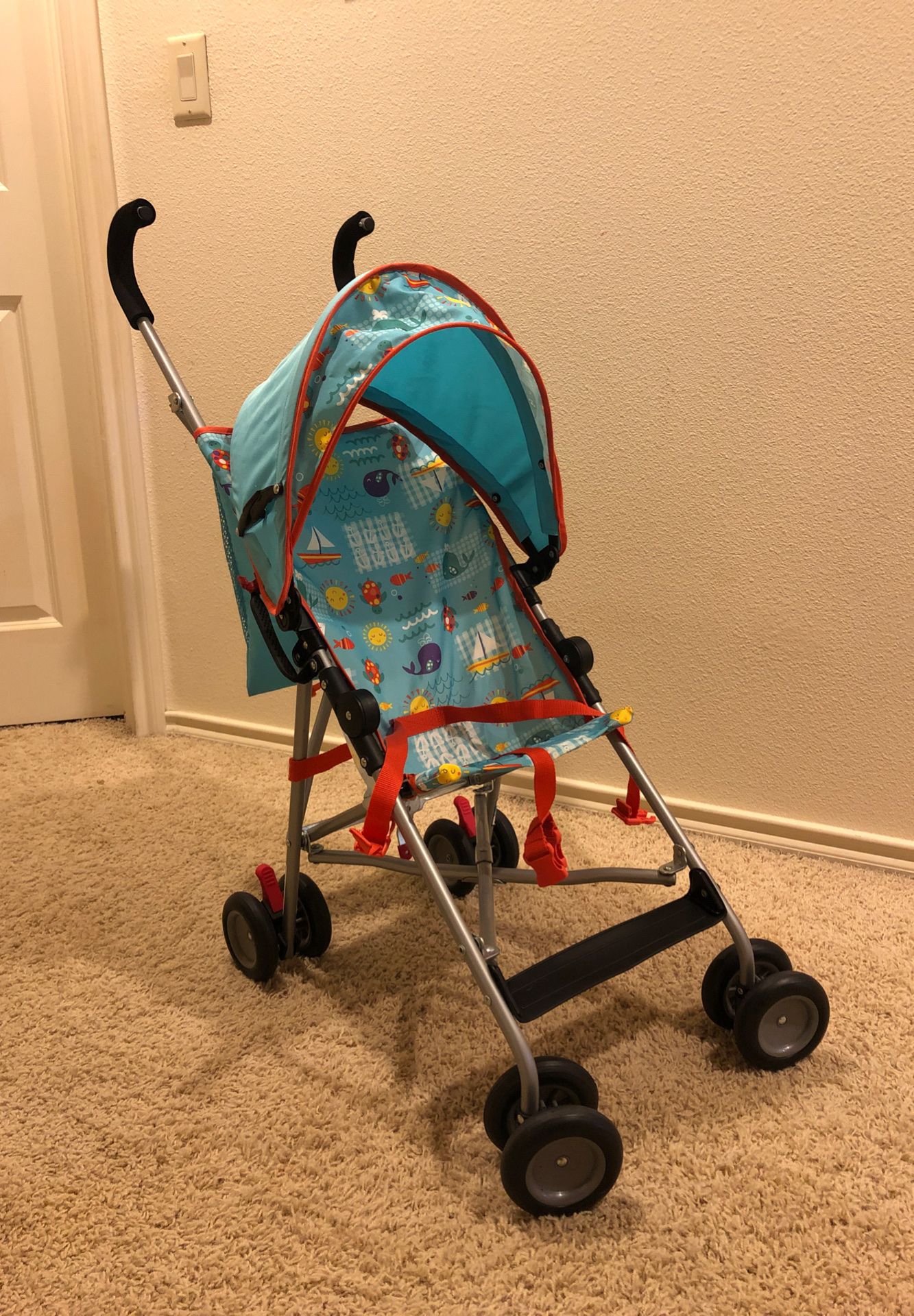 Baby folding stroller