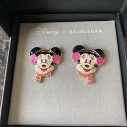 DISNEY X BAUBLEBAR MINNIE EARRINGS MINNIE MOUSE EARRING DISNEY EARRINGS NEW CHRISTMAS MINNIE