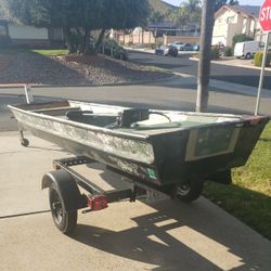 Jon Boat Trailer Trolling Motor and More