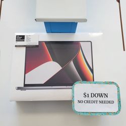 New Apple MacBook Pro 14 inch 2021 Laptop - 90 DAY WARRANTY - $1 DOWN - NO CREDIT NEEDED 