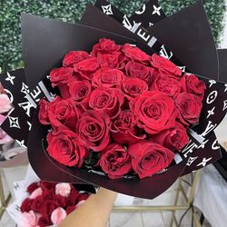 24 Classic red Bouquet For Any Occasion 