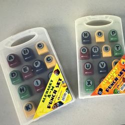 Armada Complete Alphabet Punch Set w/ Cases