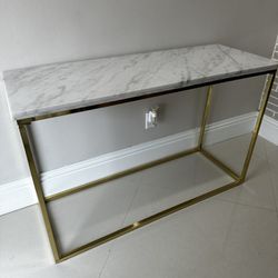 End Table And Foyer Table Marble 