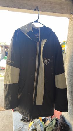 Large raider jacket with hood