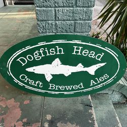 Dogfish Head Metal Sign