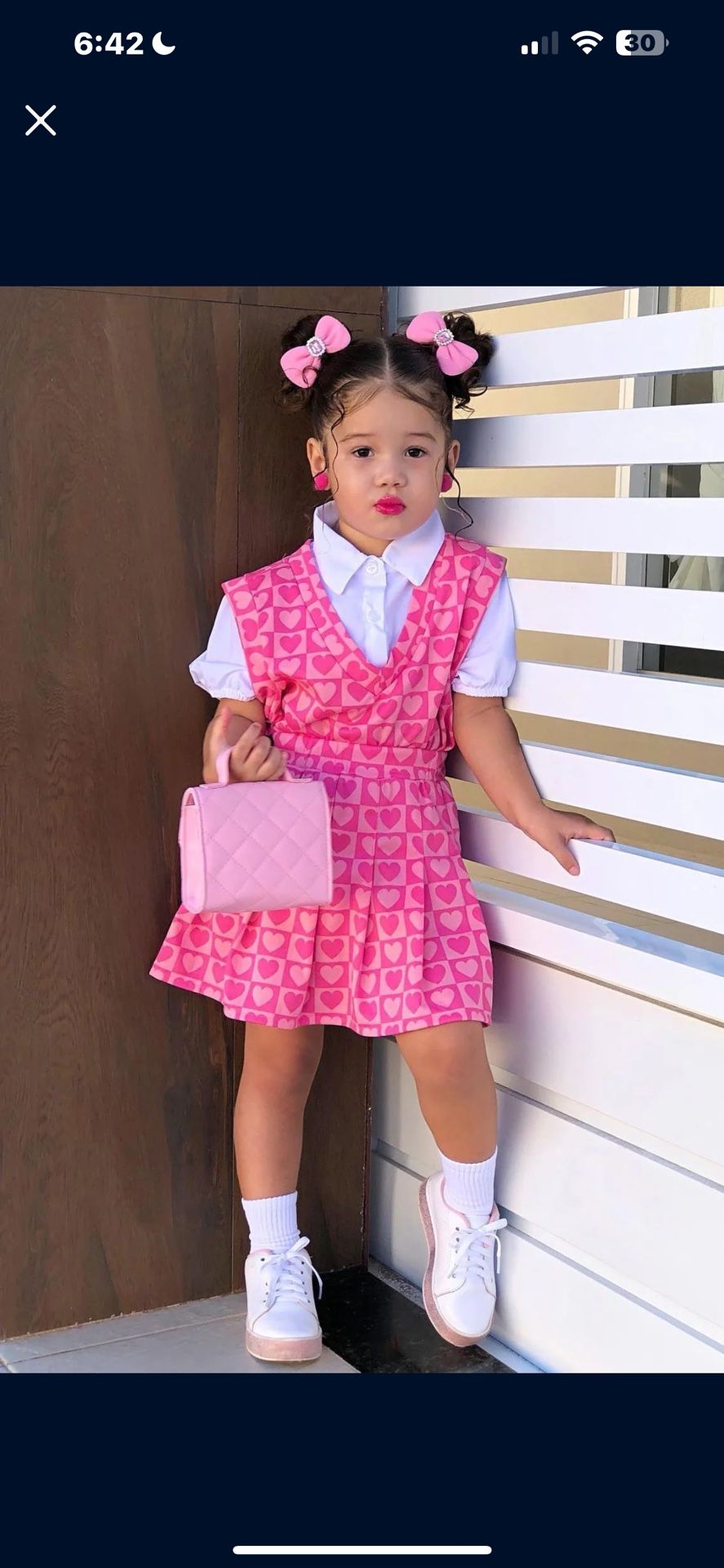 Size 10 Girls Skirt Set