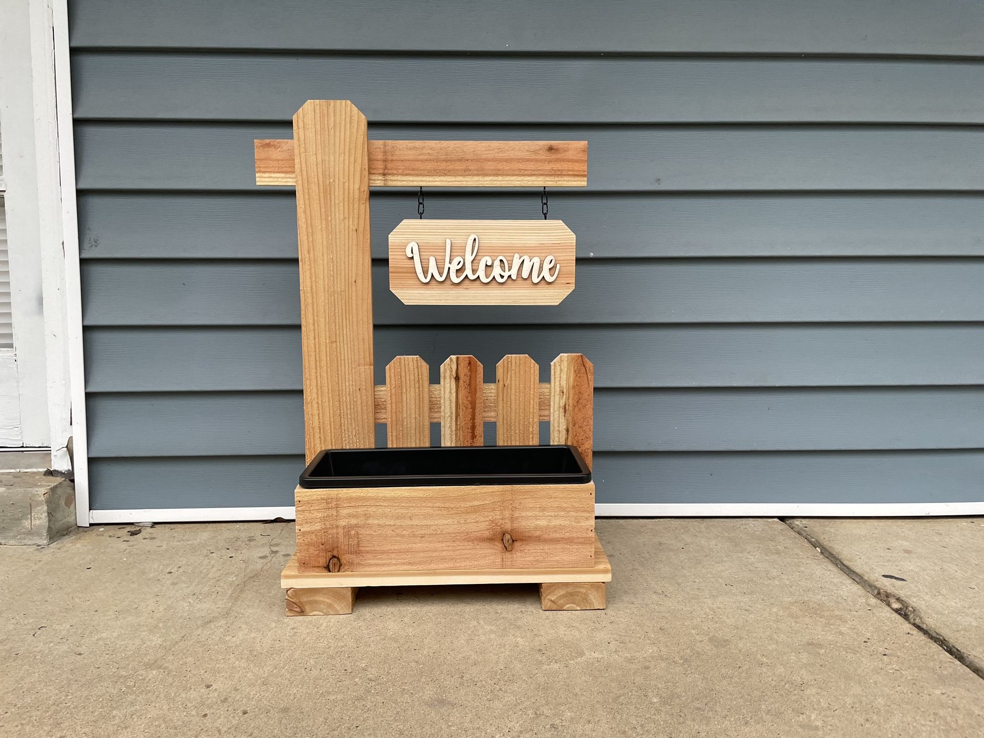Cedar Porch Planter