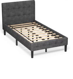 Twin bed frame & mattress