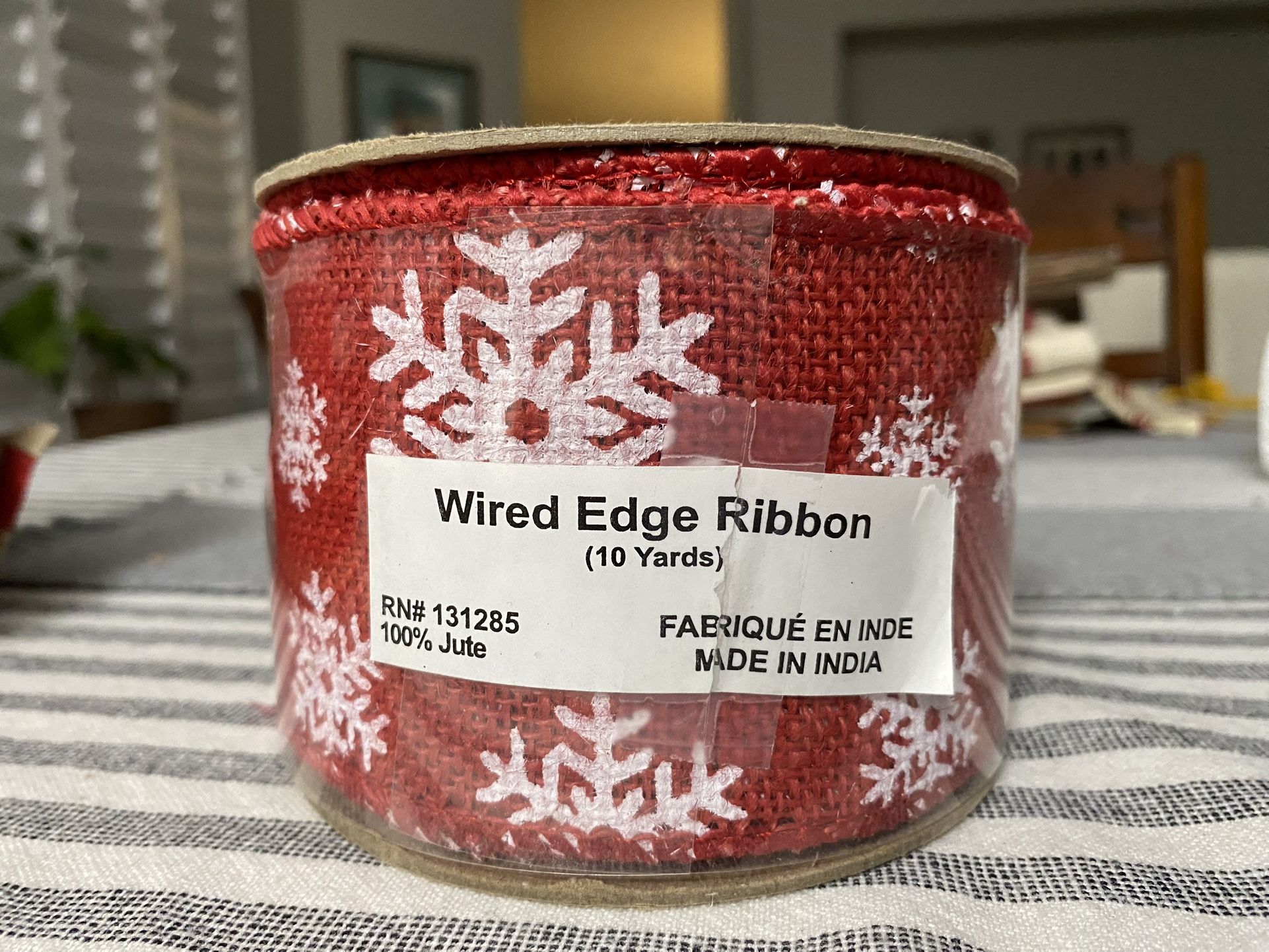 NEW Wired Holiday Ribbon