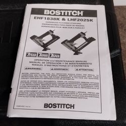 Bostitch EHF1838K Hardwood  Flooring Staples 