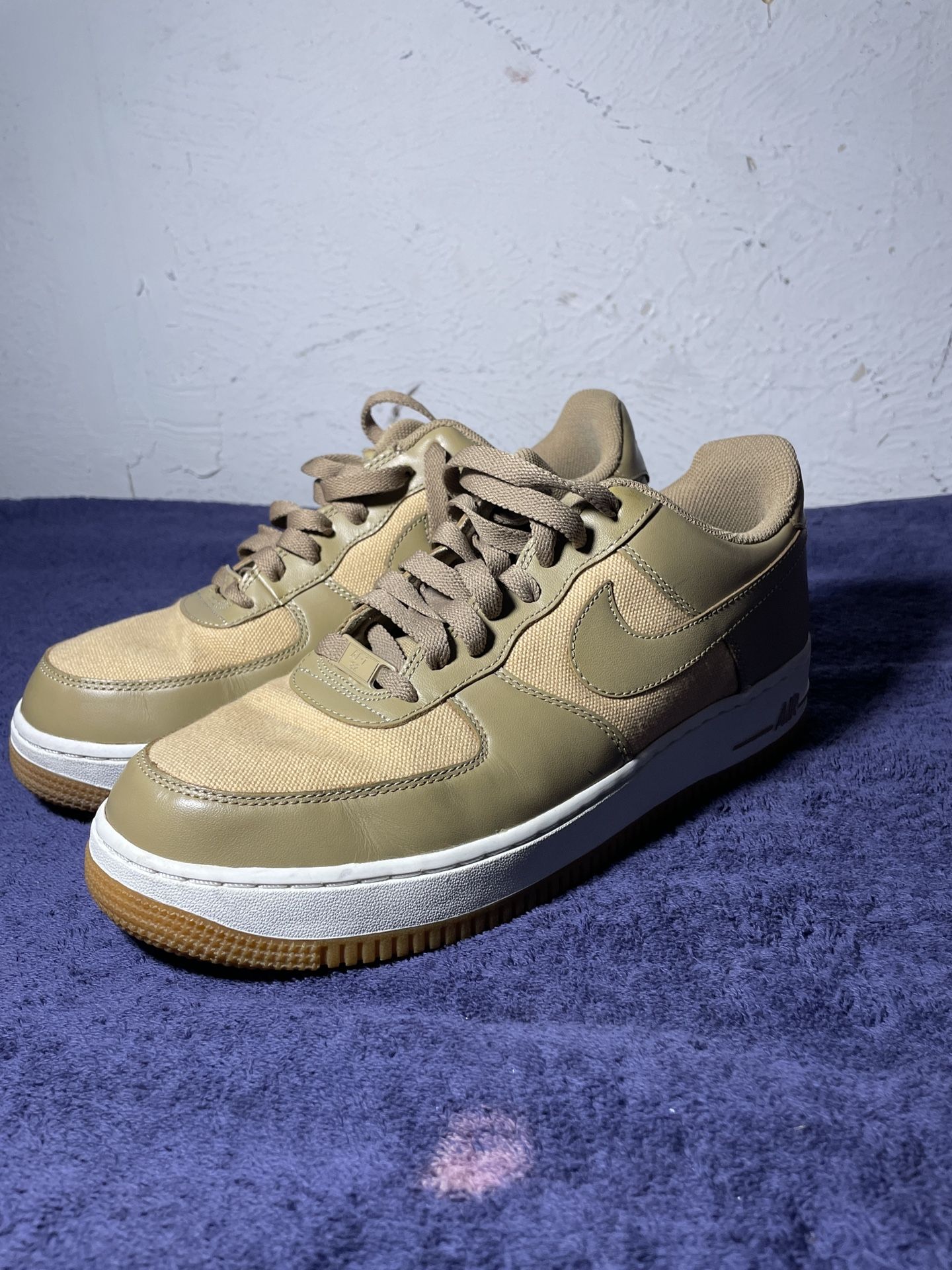 Nike Air Force 1 '07 Beechtree 315122-203 Mens Low Top Shoes Gum Bottom Size 9