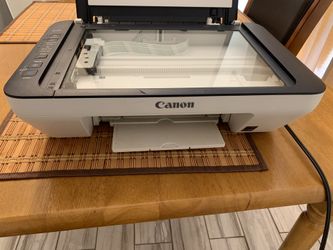 Canon Printer With Brand New Colored Ink Cartridge Unopened