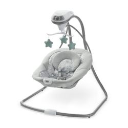 Graco Simple Sway Baby Swing- Gray