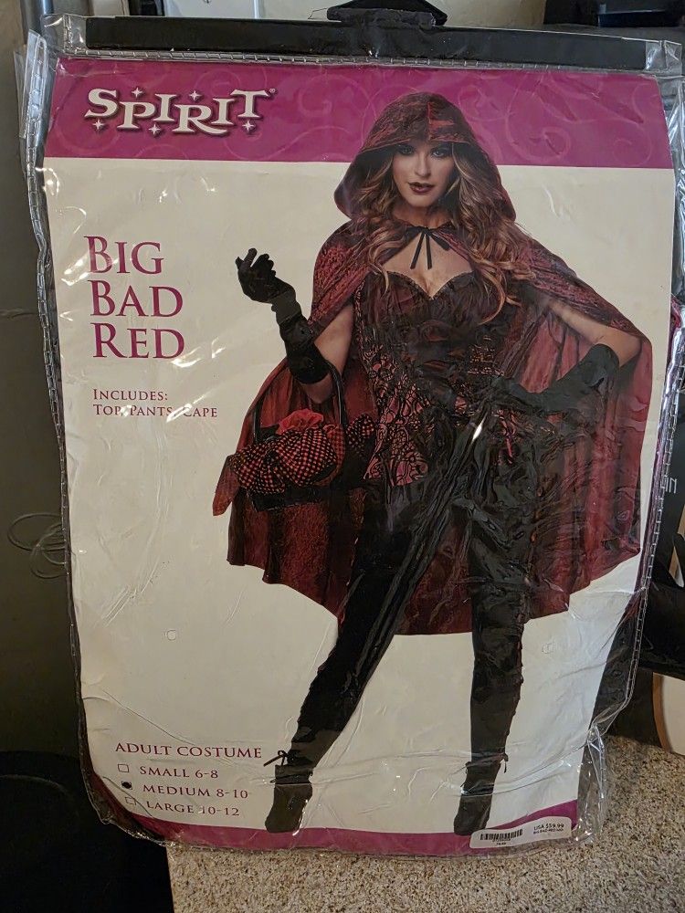 Big Bad Red Women's Costume
