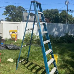 Fiberglass Step Ladder 8ft Keller , Free Local Delivery If Needed 