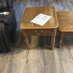 Coffee Table With Two End Table 