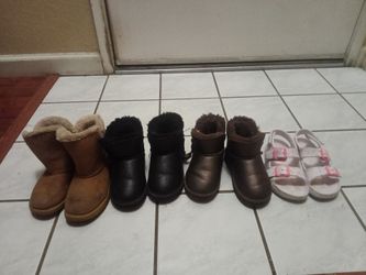 Toddler Girls Shoes Lot of 4 Pairs