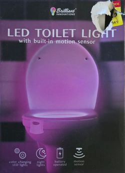 New LED toilet light