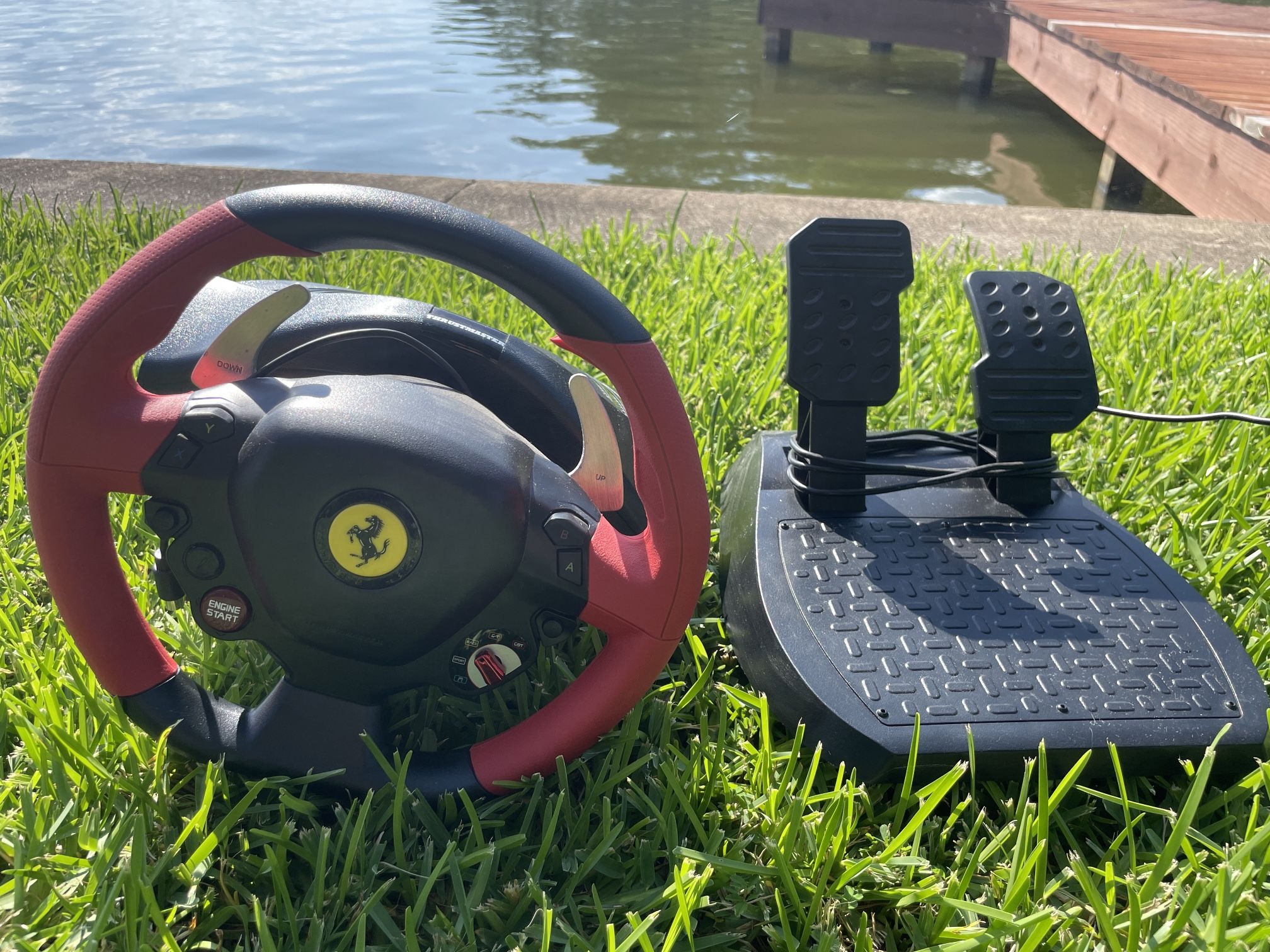 Thrust Master Gaming Wheel 