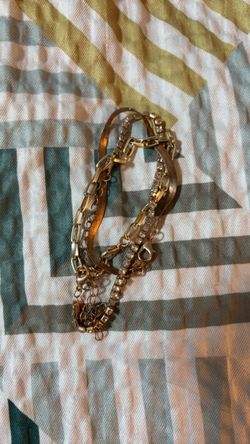 Chain bracelet set of 3