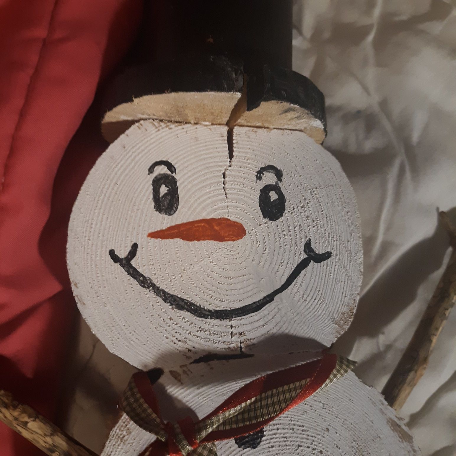 Happy snowman needs a loving family ASAP