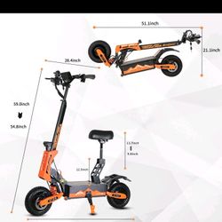 ARWIBON 5600W DUAL MOTOR 50MPH'RANGR 35 MILES MAX LOAD 440 LBS.
Tire Size: 11 inch
Model Number: GT08
Category: Two-wheel Scooter
Applicable People: