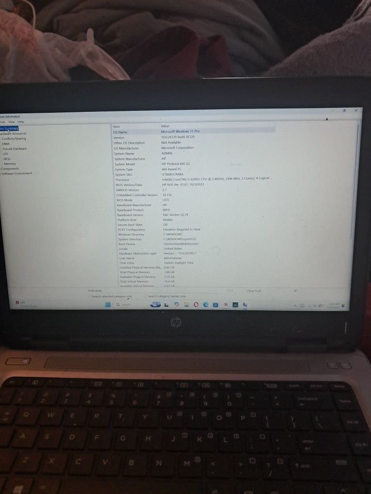 2 15 In Hp Probook 640 G2