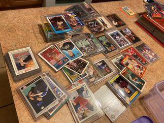 Basketball and Football Collectors Cards