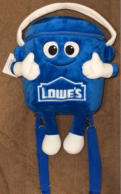 LOWES BIG BLUE PLUSH BACKPACK